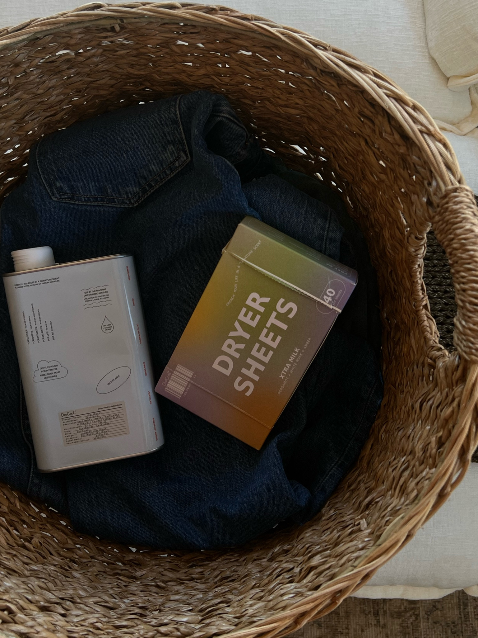 Clean laundry detergent I swear by- DedCool I love pretty much all of their scents. Just switched to Xtra Milk and I love. 

#LTKHome #LTKFamily #LTKBeauty