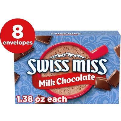 Swiss Miss Milk Chocolate Hot Cocoa Mix - 8ct | Target