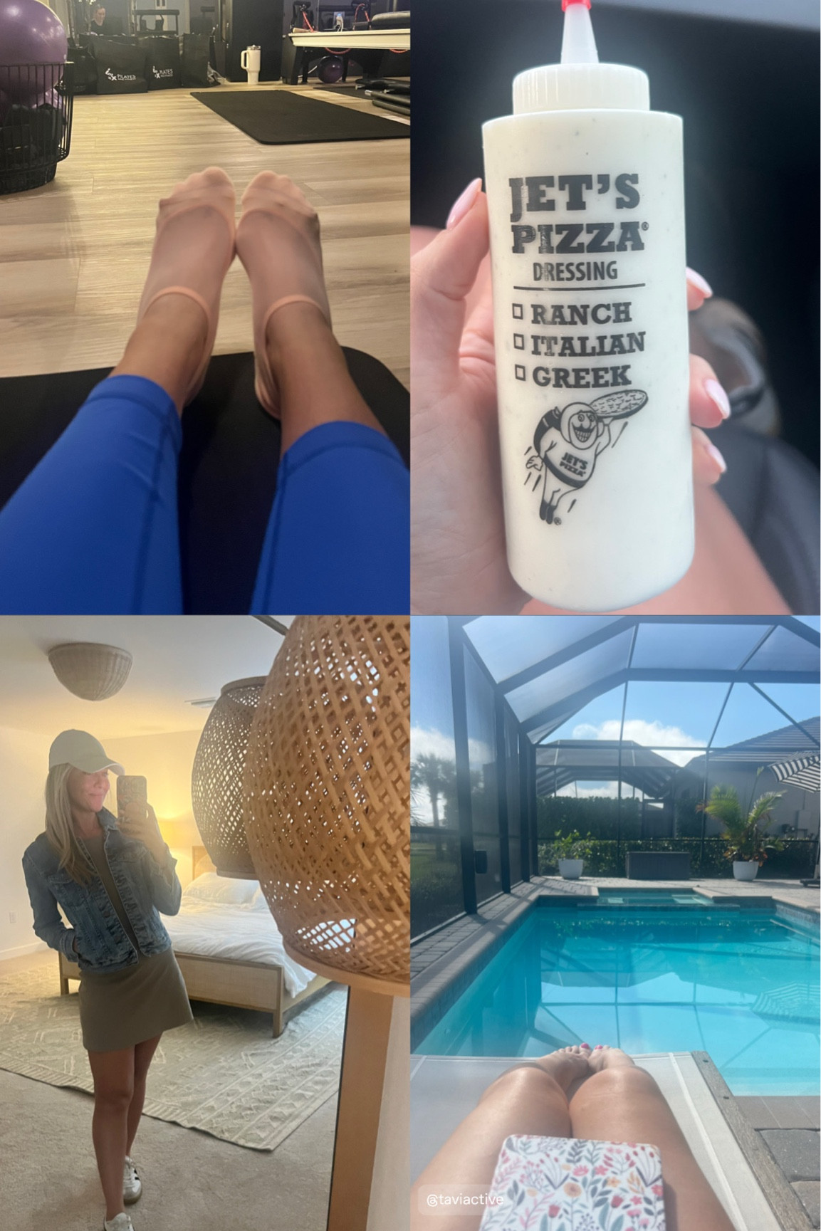 A Saturday that started with Pilates, included pool time and reading, and ended with flag football and a bottle of ranch with our jets pizza 😂 pretty solid day 

#LTKSaleAlert #LTKOver40 #LTKFindsUnder100
