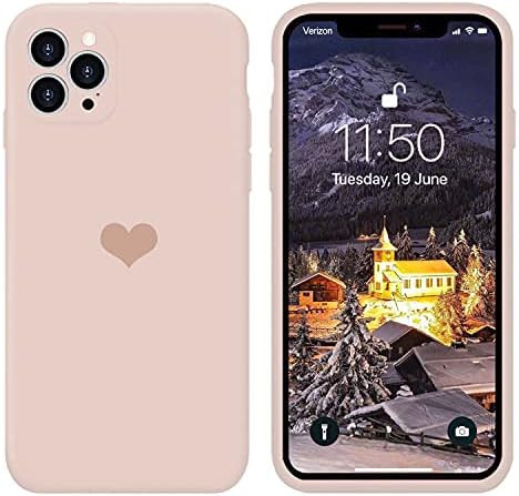 13peas for iPhone 13 / Mini/Pro/Pro Max Case，Silicone Cases for Women Girly Men Clear Heart Pattern  | Amazon (US)