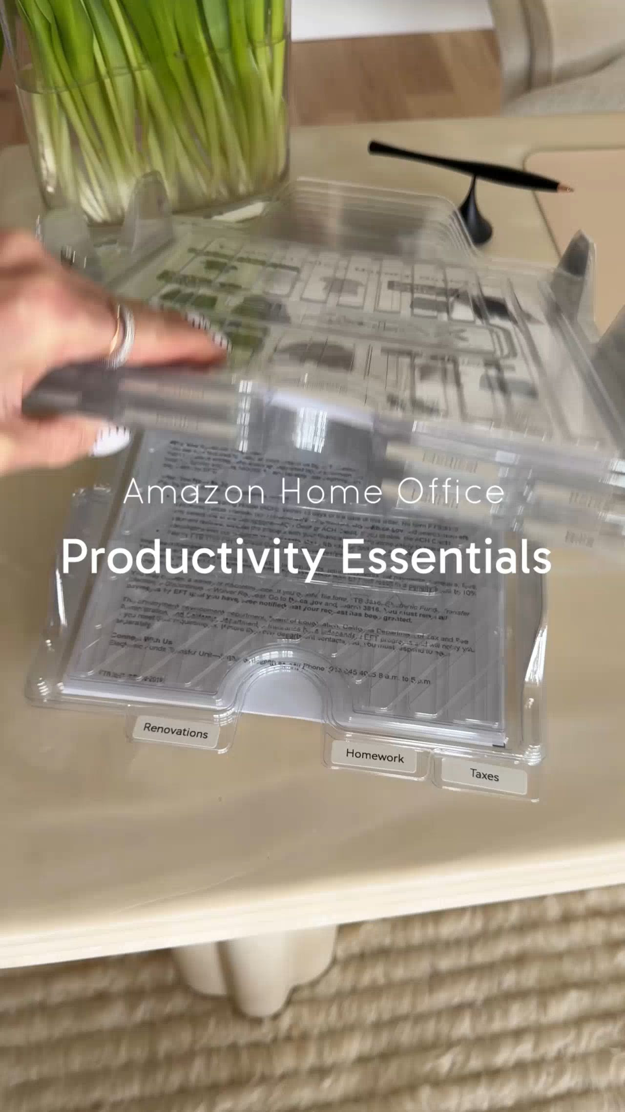 These home office productivity essentials are a must the whether you’re working from home or in a traditional office. Having the right tools, organizers, and accessories helps you stay focused, organized, and efficient throughout your workday! 

 #LTKdayinmylife