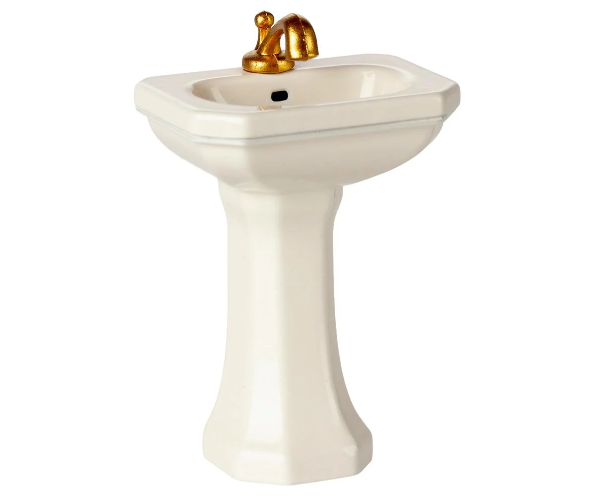 Bathroom sink, Mouse - Off white | Maisonette