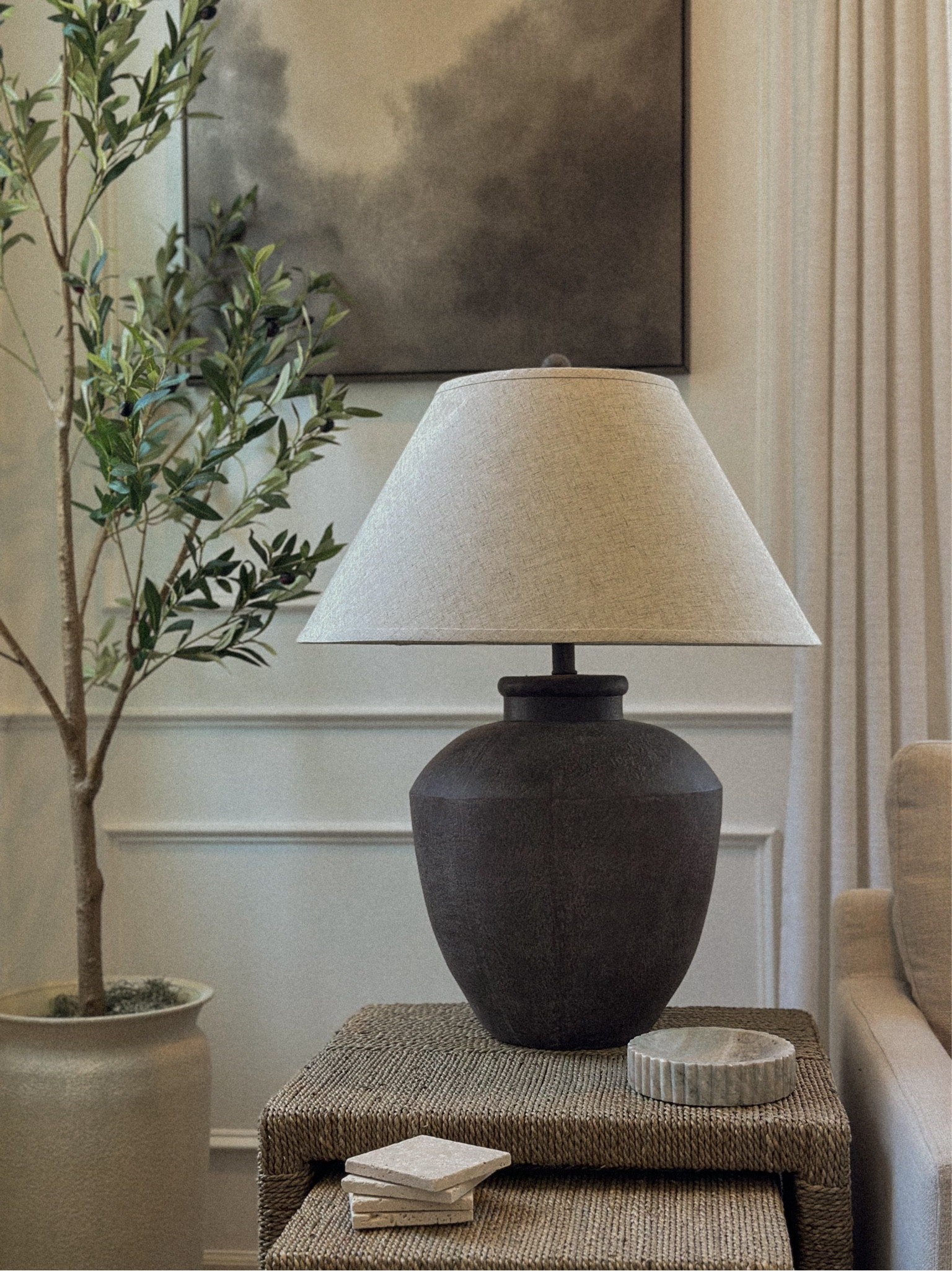 Set of 2 Woven Nesting Tables … curated on LTK