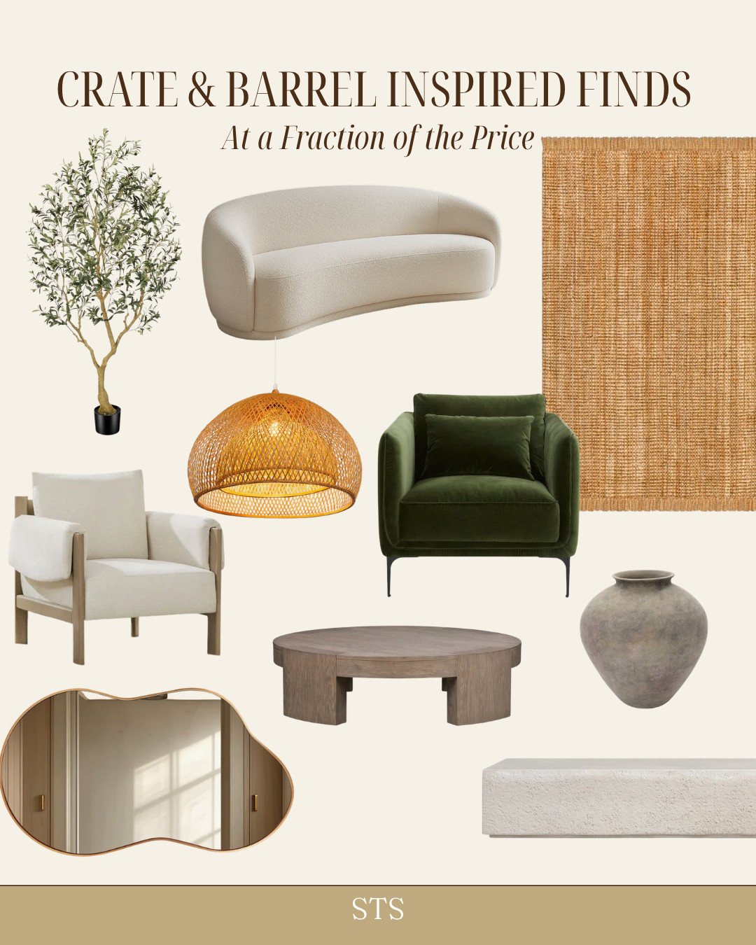 Crate & Barrel Look. Amazon Price. 😍🙌 I found the most gorgeous dupes for all the classic CB pieces we love, same clean, sophisticated style for a fraction of the cost.#LTKfindsunder100 #amazonhome #amazonfinds #crateandbarrel #crateandbarreldupe #designerdupes #homedecor #homeinspo #affordablehomedecor #luxurylookforless #moderndecor #elevatedhome #affordableluxury #ltkcreator #shopltk

#LTKHome #LTKHome