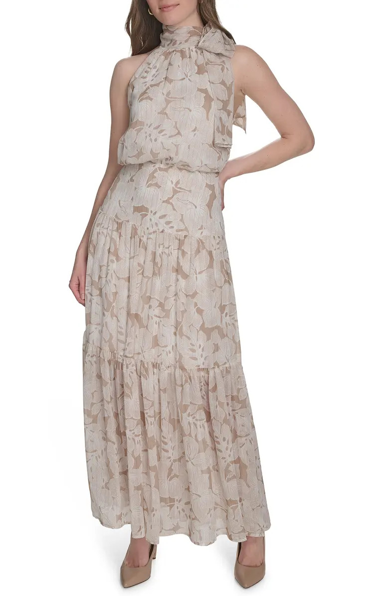 Tommy Hilfiger Halter Neck Maxi Dress | Nordstromrack | Nordstrom Rack