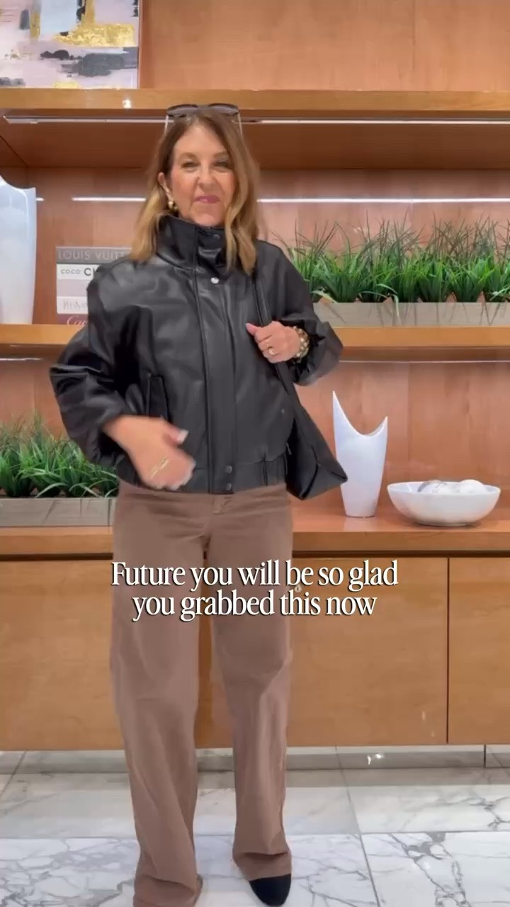 Look what I found on the Nordstrom Anniversary Sale. 

Leather jackets are a wardrobe basic, and I love this trending high-neck style!   

I’m linking 2 jackets, similar styles. One is leather, one is faux leather. You choose which one you want. I ordered it too and can’t wait to style it. 

Also, the sweater is a classic must-have style, boots & jeans are so comfy, and love the crossbody bag  

Comment shop for the links to this post. 

Both fit tts.

#LTKSaleAlert #LTKSeasonal #LTKOver40