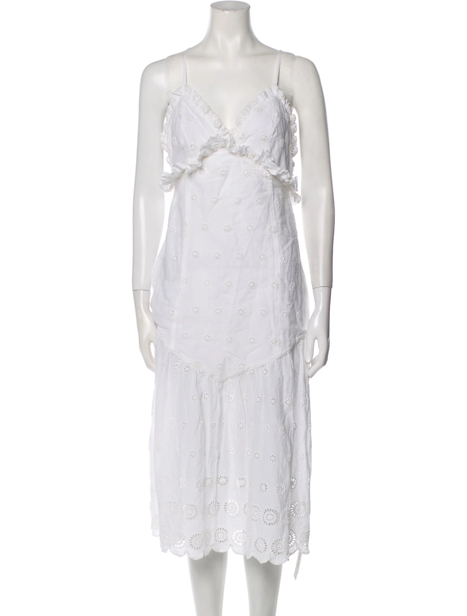 Strapless Midi Length Dress | The RealReal