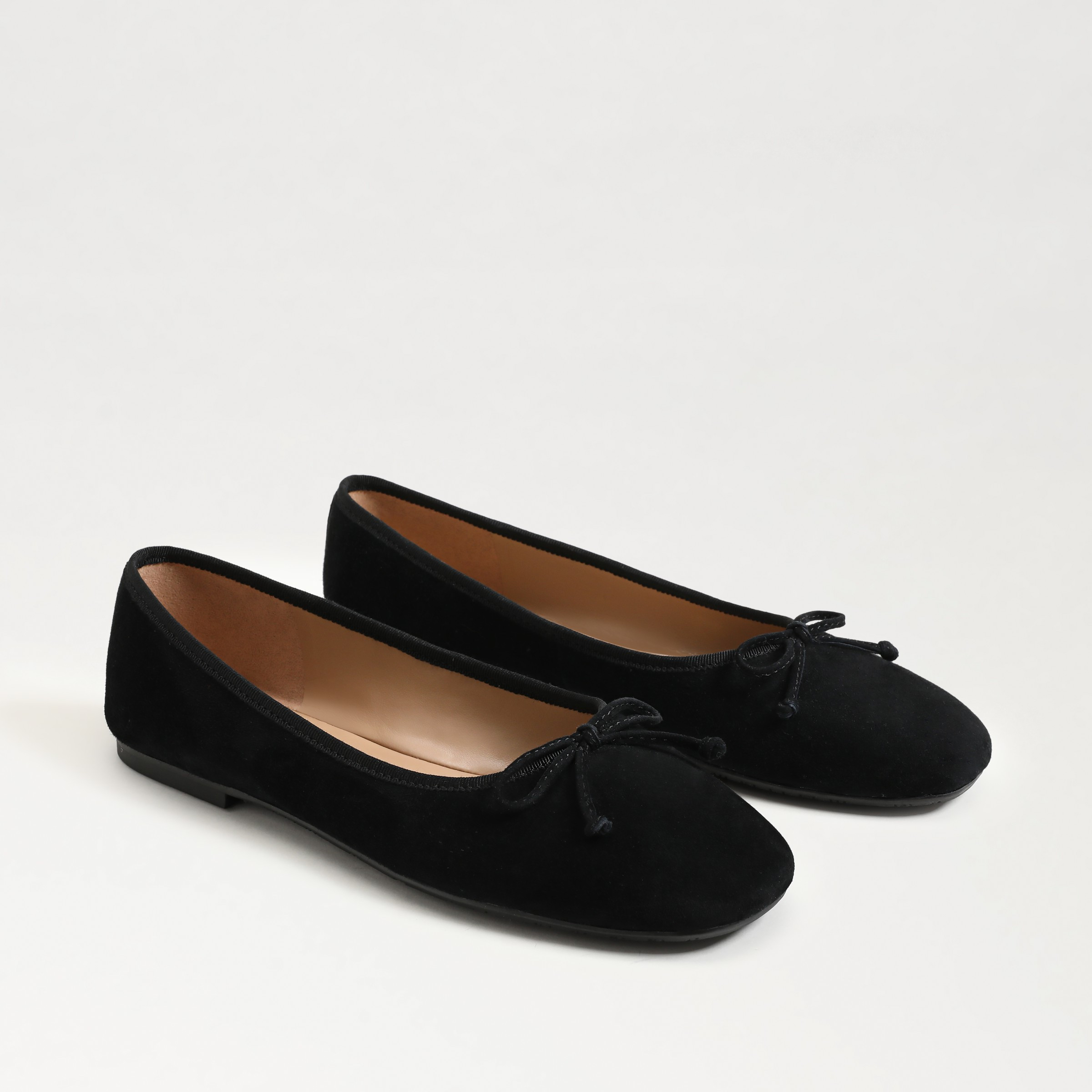 Sam Edelman Alie Ballet Flat Black Suede 8.5 | Sam Edelman CA