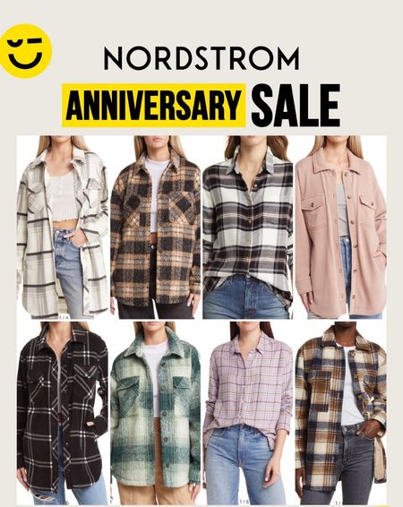 Nsale shackets and plaid flannels! Save now, shop later. Nordstrom anniversary sale, fall fashion 

#LTKxNSale #LTKFind