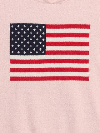 babyGap Americana Crewneck Sweater | Gap Factory