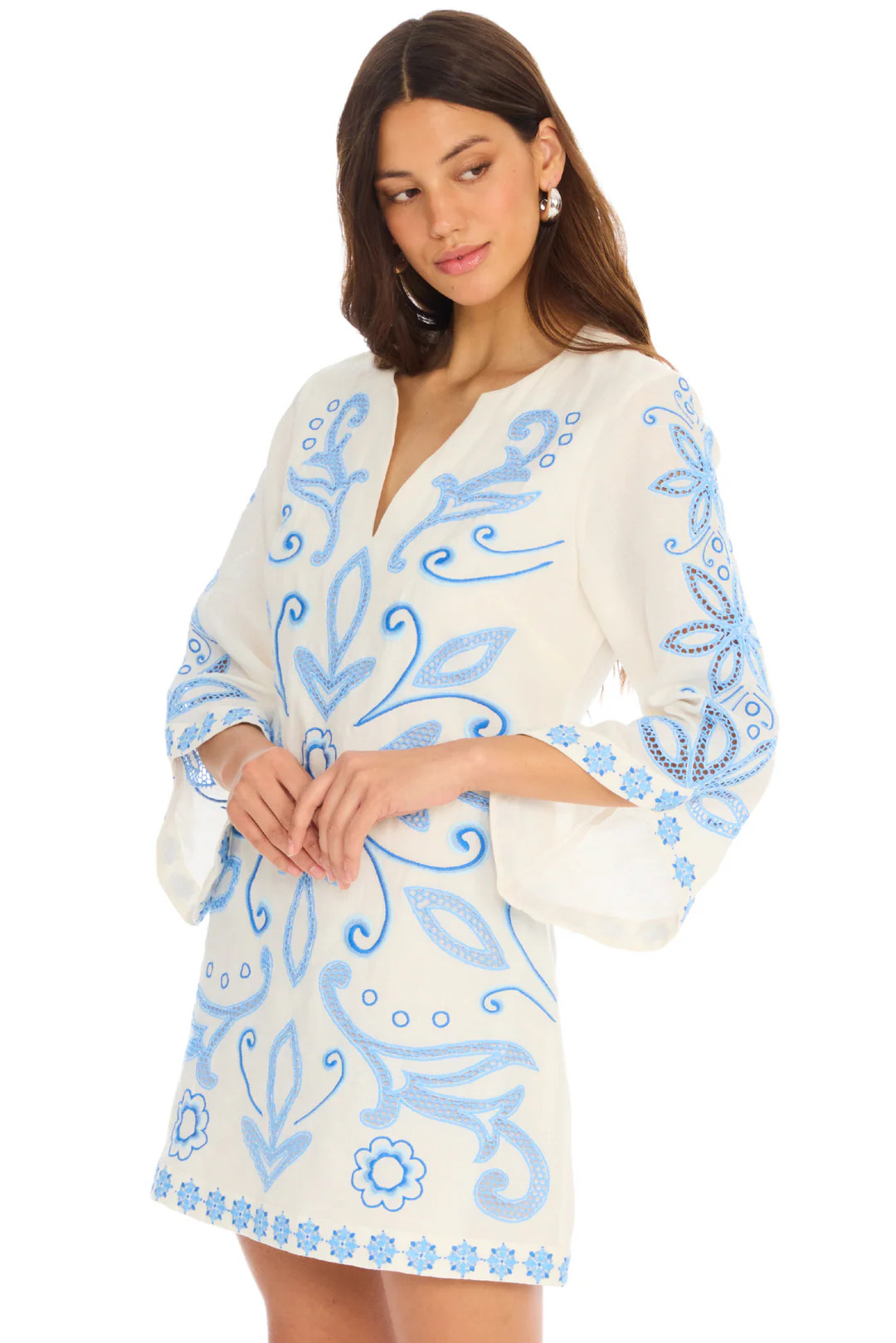 EMBROIDERED ALINA DRESS | ALLISON New York