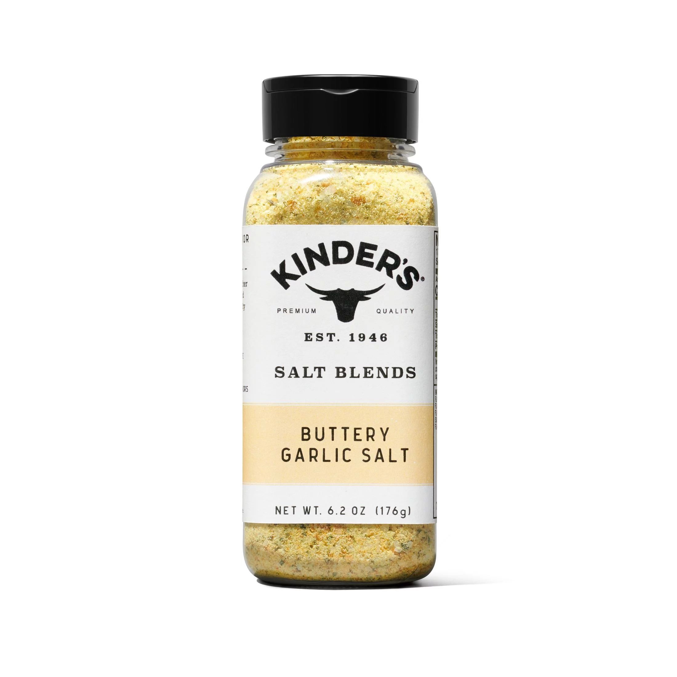 Kinder's Salt Blends Seasoning Buttery Garlic Salt, 6.2oz | Walmart (US)