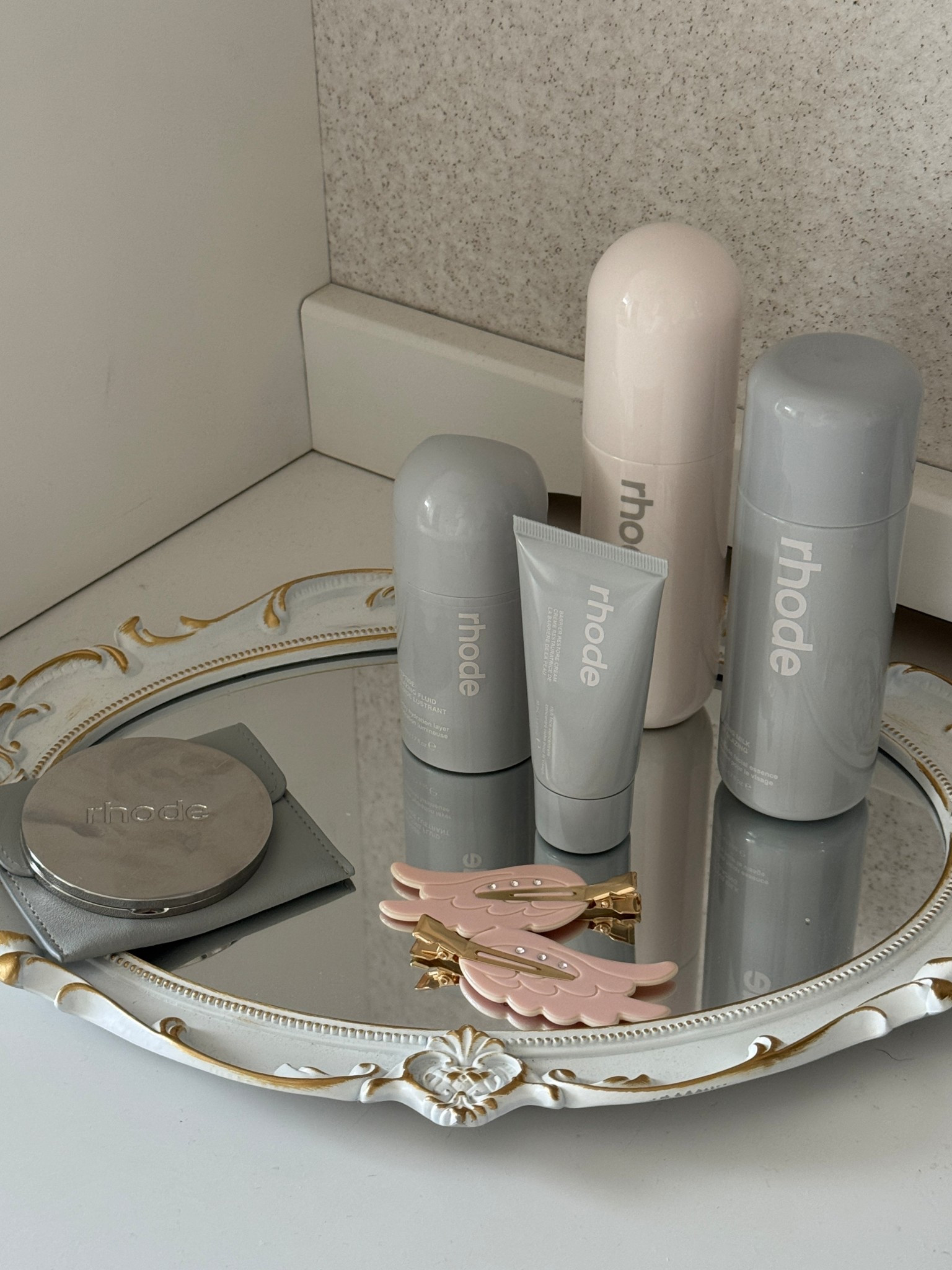 morning skincare 🫧🪽

Allll rhode & Emi jay🤍

#LTKSpringSale 

#LTKgrwm #LTKootd