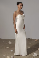 White Iridescent Visions Of You Dress | JLUXLABEL