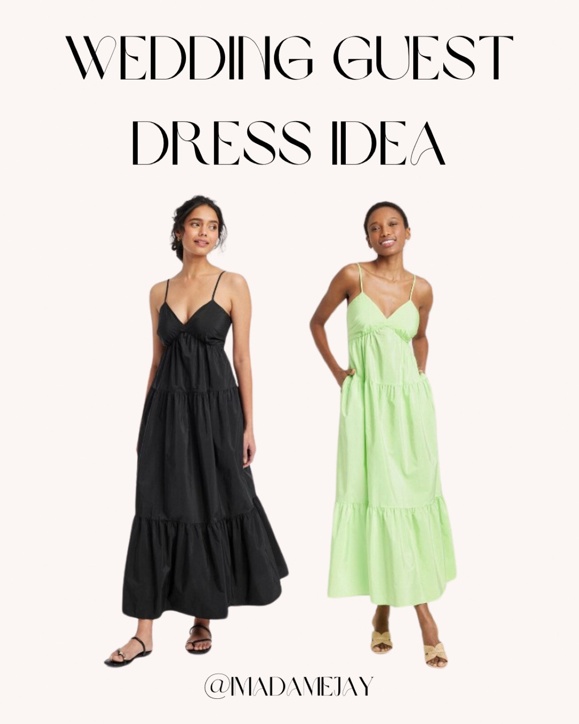 Wedding guest dress idea! 

Spring dress, spring outfit, spring look, maxi dress 

#LTKfindsunder50 #LTKSeasonal #LTKwedding