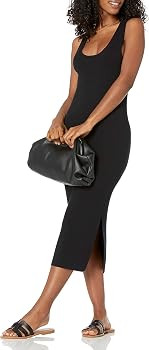 The Drop Women's Yasmin Rib Midi Sweater Tank Dress | Amazon (US)