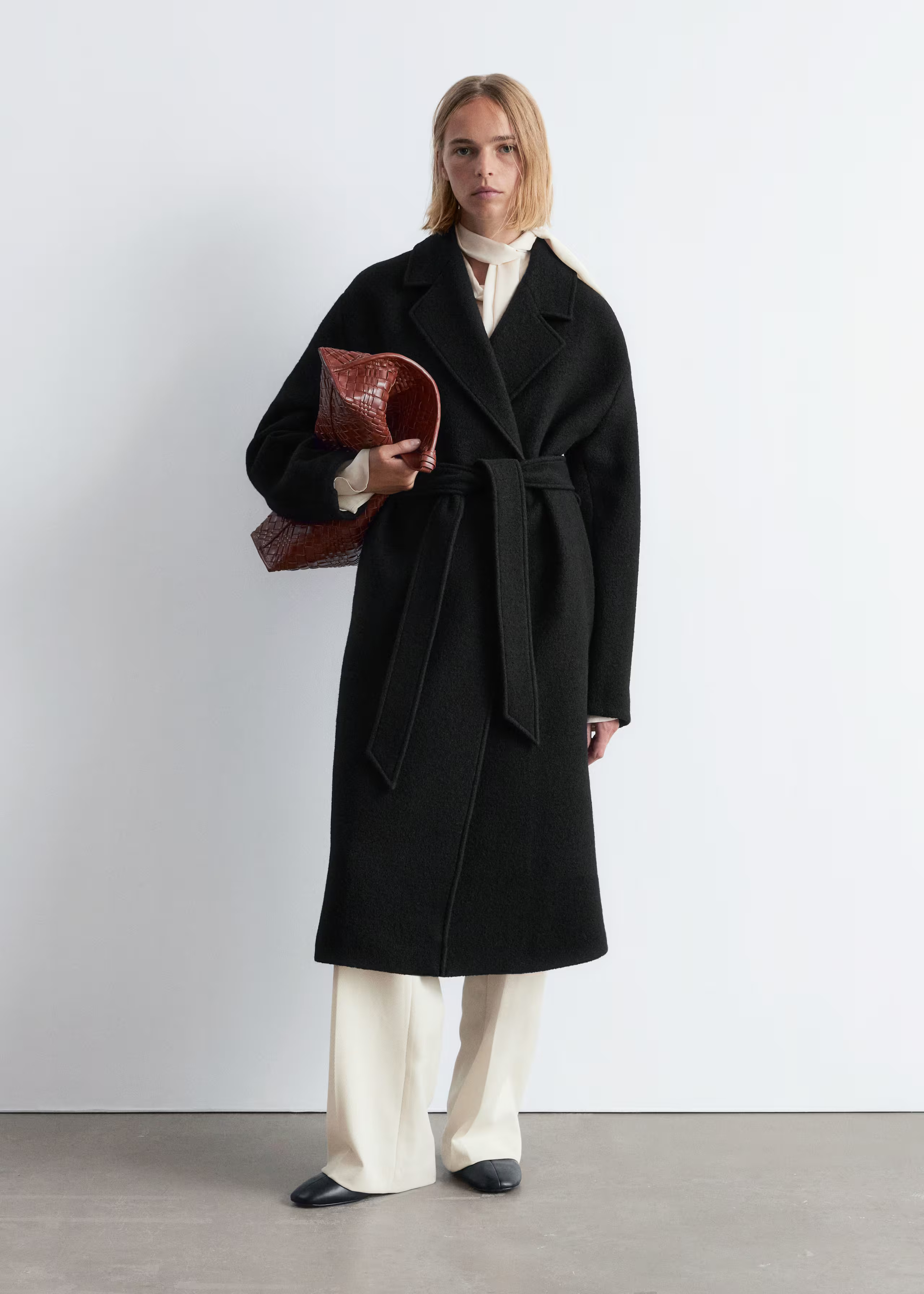 Voluminous Belted Wool Coat | & Other Stories UK