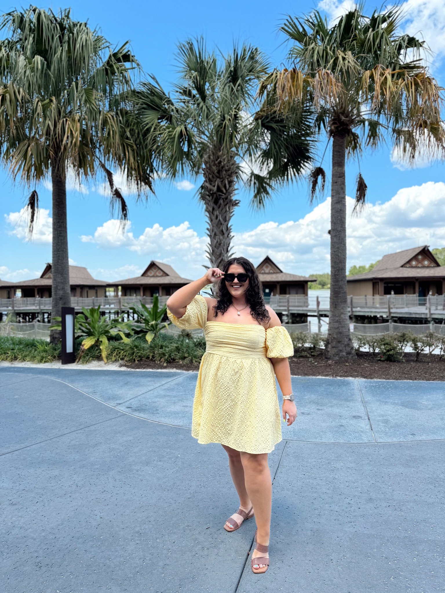 Disney day 3: Resort day 🌴 
📍Polynesian resort 
Dress is a romper with built in shorts! Size XL tall

#LTKplussize #LTKstyletip #LTKSeasonal