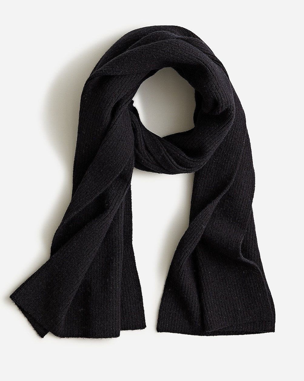 Ribbed scarf in Supersoft yarn | J. Crew US