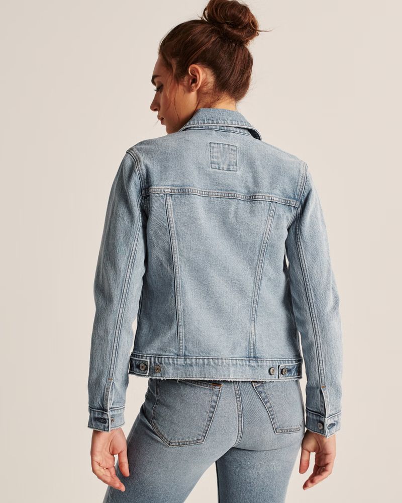 Women's Denim Jacket | Women's Coats & Jackets | Abercrombie.com | Abercrombie & Fitch (US)