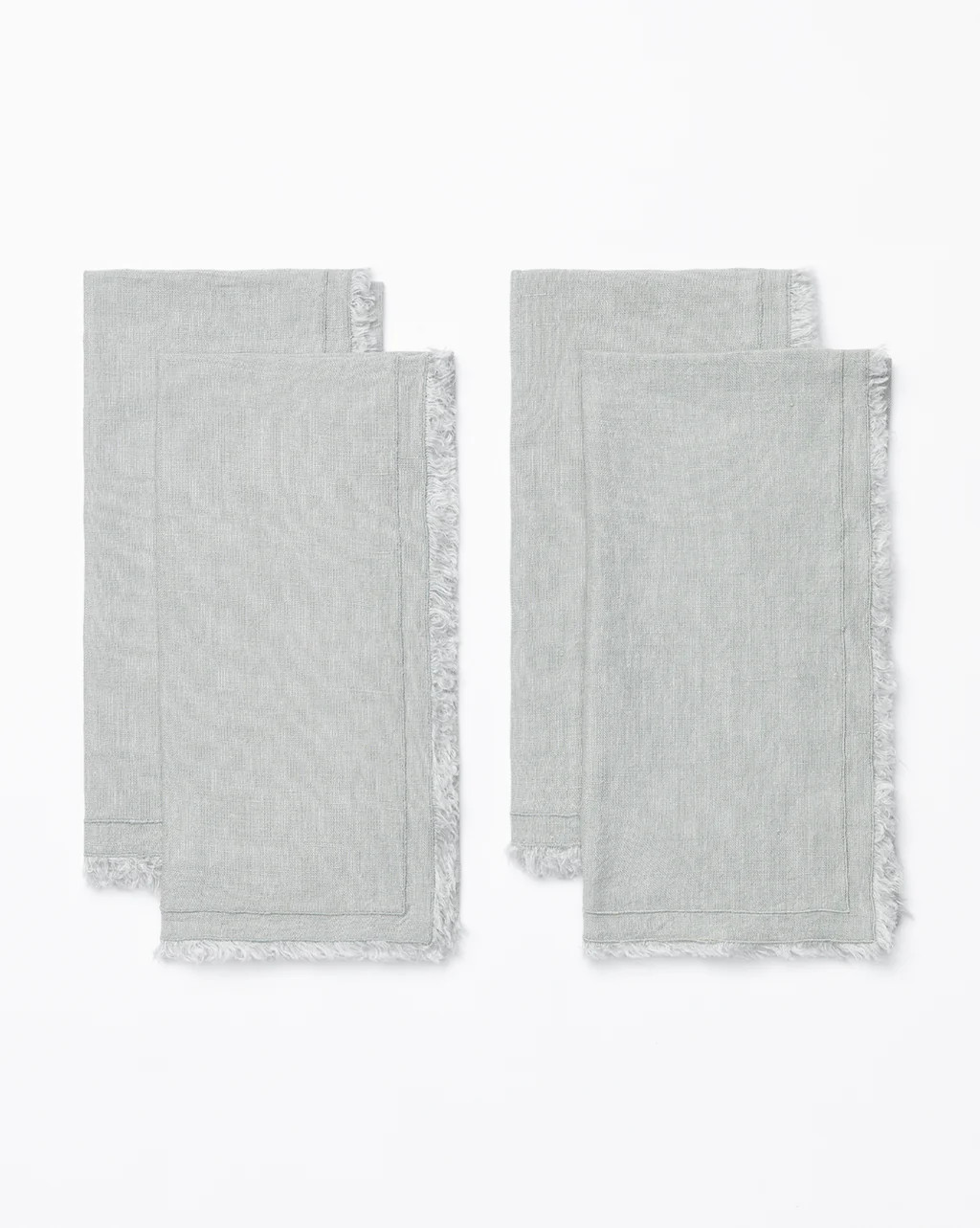 Border Stitch Linen Napkins (Set of 4) | McGee & Co.