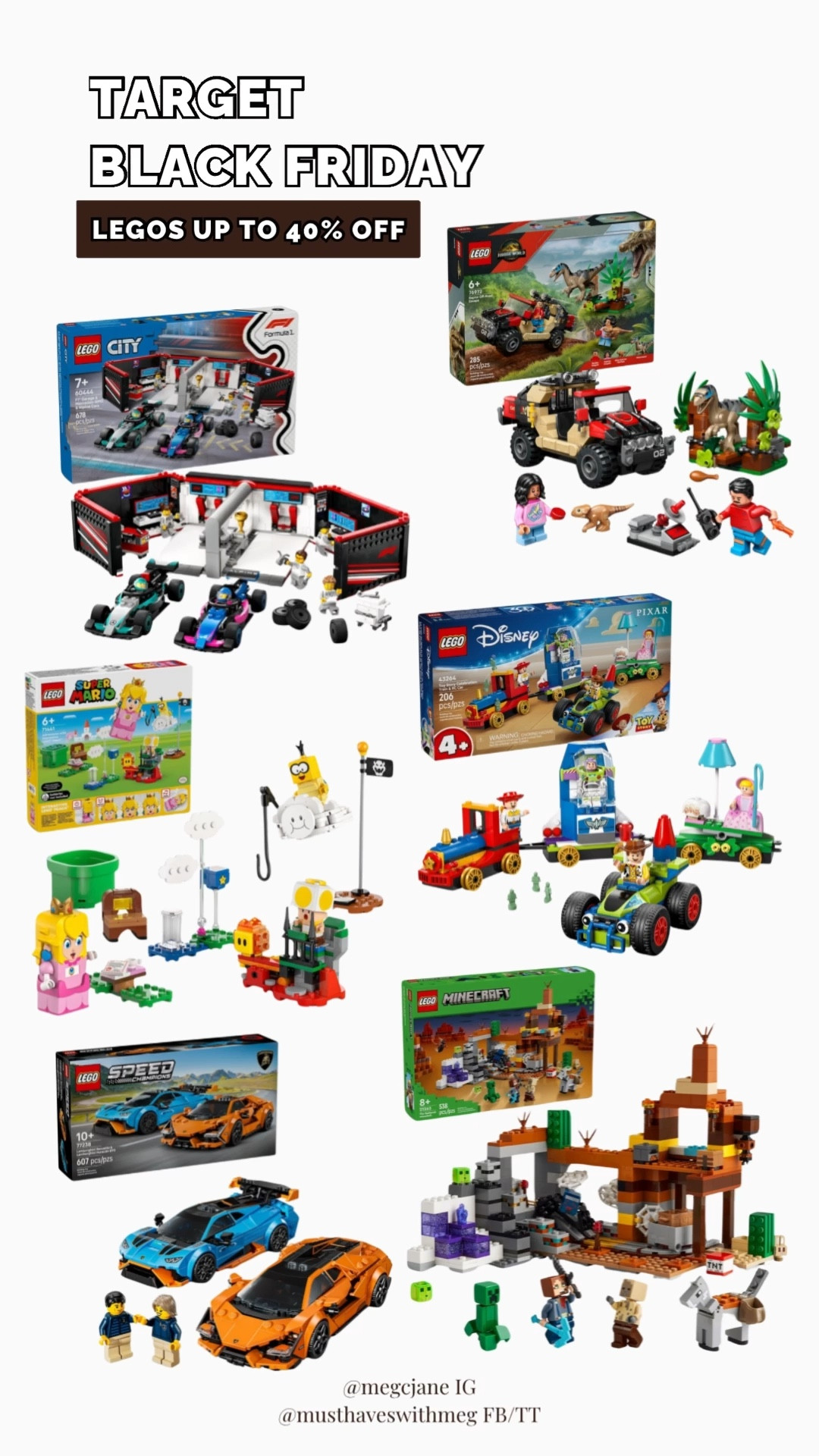 Black Friday came through for the builders in your life 🧱✨
Lego sets are up to 40% OFF and they’re literally the perfect Christmas gifts — for kids, for adults, for anyone who loves a good cozy holiday build. 🎄🎁

Stock up now before the best sets disappear! 🛍️🔥

#LTKGiftGuide #LTKCyberWeek #LTKSaleAlert