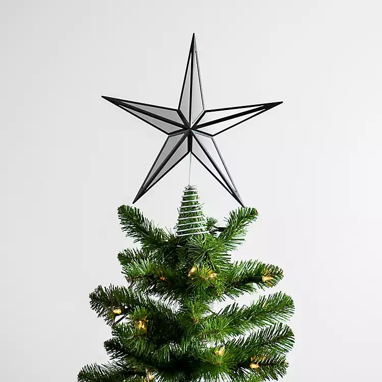 Mirrored Star Christmas Tree Topper | Kirkland's Home