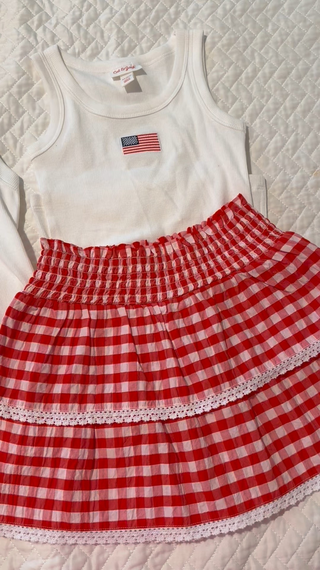 More cute patriotic looks for kids! 

Girls toddler tween skirt American flag Fourth of July 4th lake summer patriotic red white blue

#LTKKids #LTKFamily #LTKSeasonal