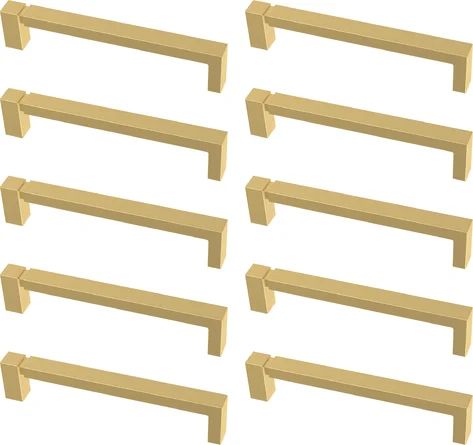 Asymmetrice Notched Kitchen Cabinet or Furniture Drawer 5 1/16" Center Bar Pull Multipack | Wayfair Professional