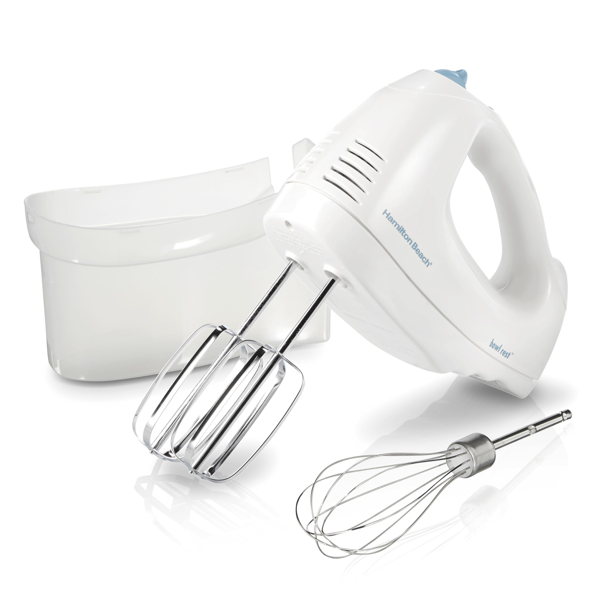 Hamilton Beach 6-Speed Electric Hand Mixer with Whisk, Traditional Beaters, Snap-On Storage Case,... | Amazon (US)