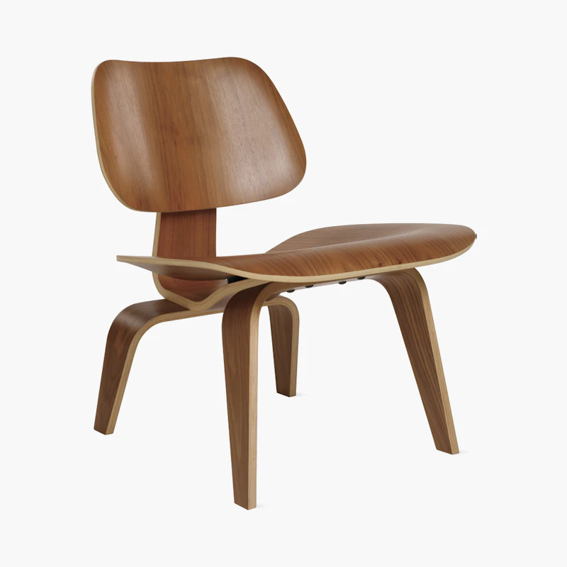Eames Molded Plywood Lounge Chair Wood Base (LCW) | Design Within Reach