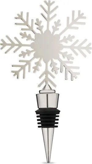 Holiday Snowflake Bottle Stopper | Nordstrom