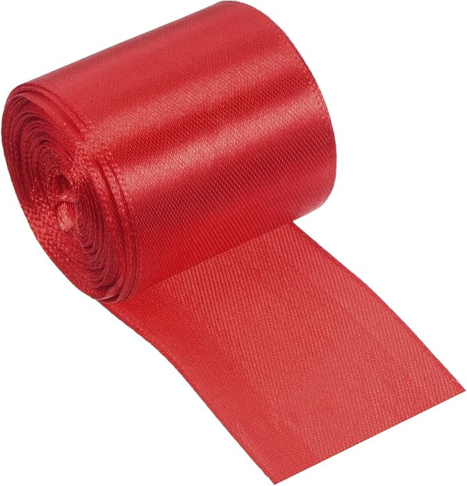 PATIKIL Finish Line Satin Ribbon 5cm 10m/32.8ft, Polyester Fabric Tape for Outdoor Athletics Spri... | Amazon (US)