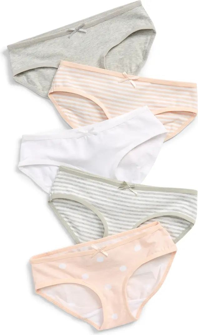 Kids' 5-Pack Hipster Briefs | Nordstrom