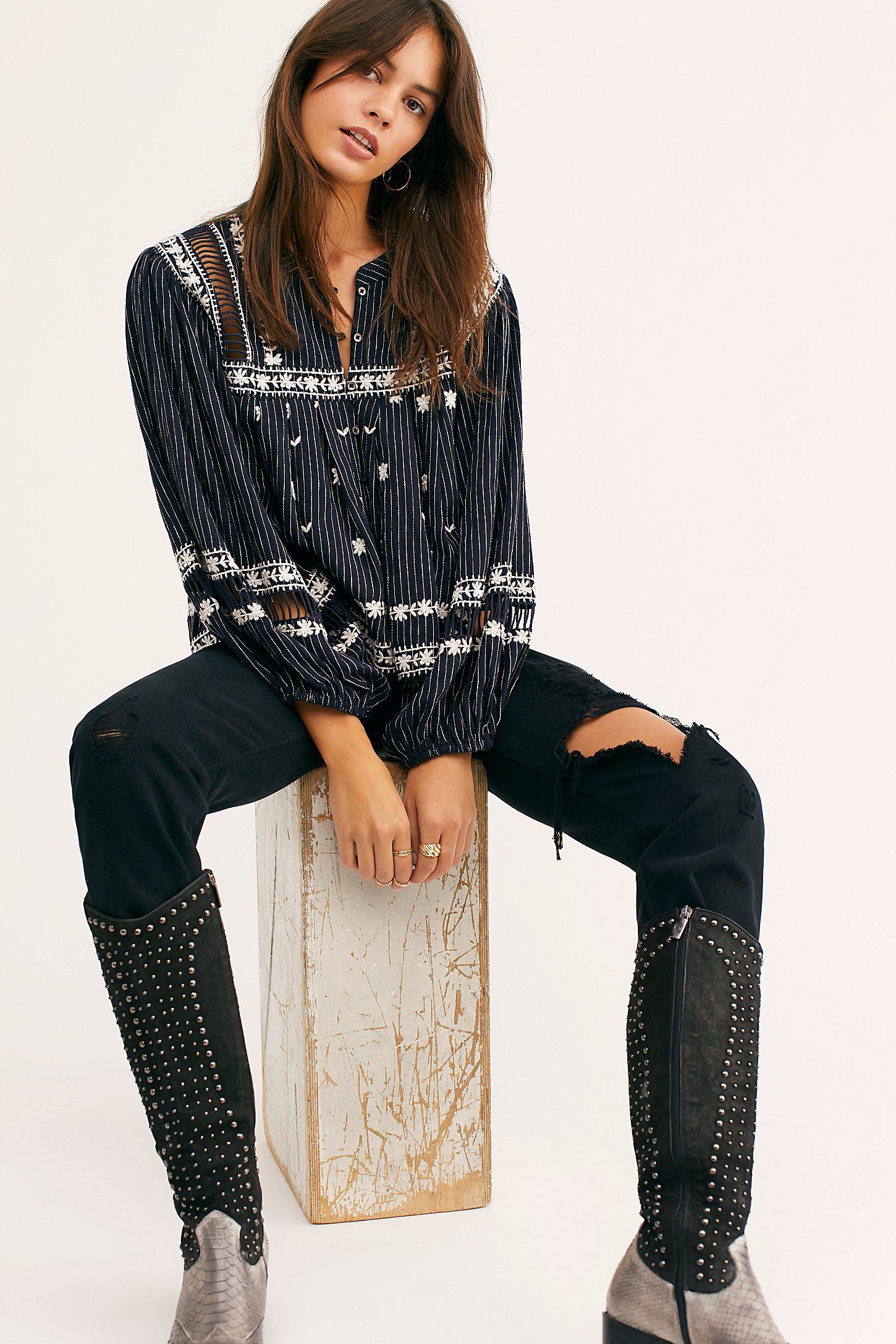 All Roads Lead To You Blouse | Free People (Global - UK&FR Excluded)