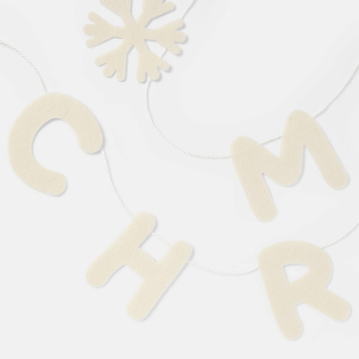Merry Christmas Felt Garland - Spritz™ | Target