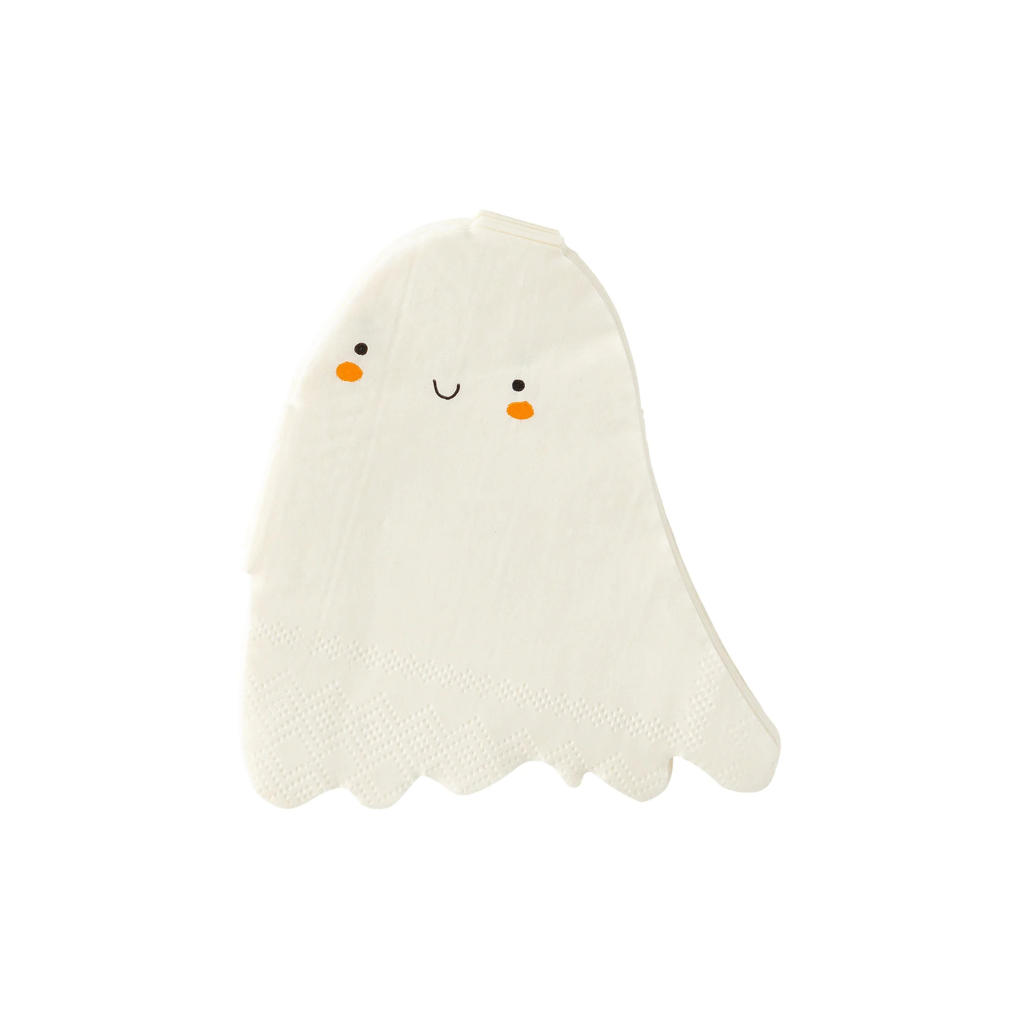 Ghoul Gang Ghost Shaped Paper Napkin | My Mind's Eye