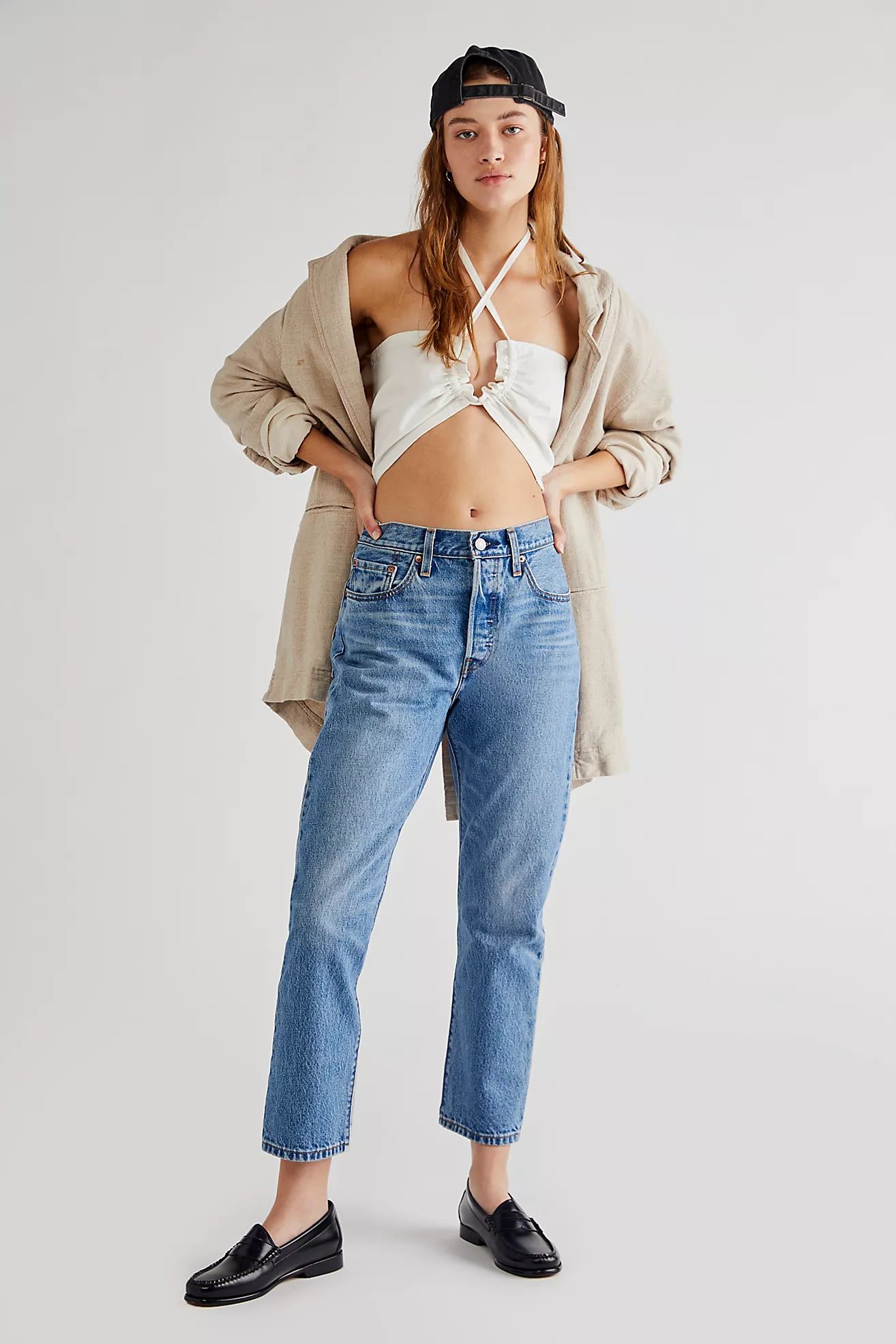 Levi’s 501 Crop Jeans | Free People (Global - UK&FR Excluded)