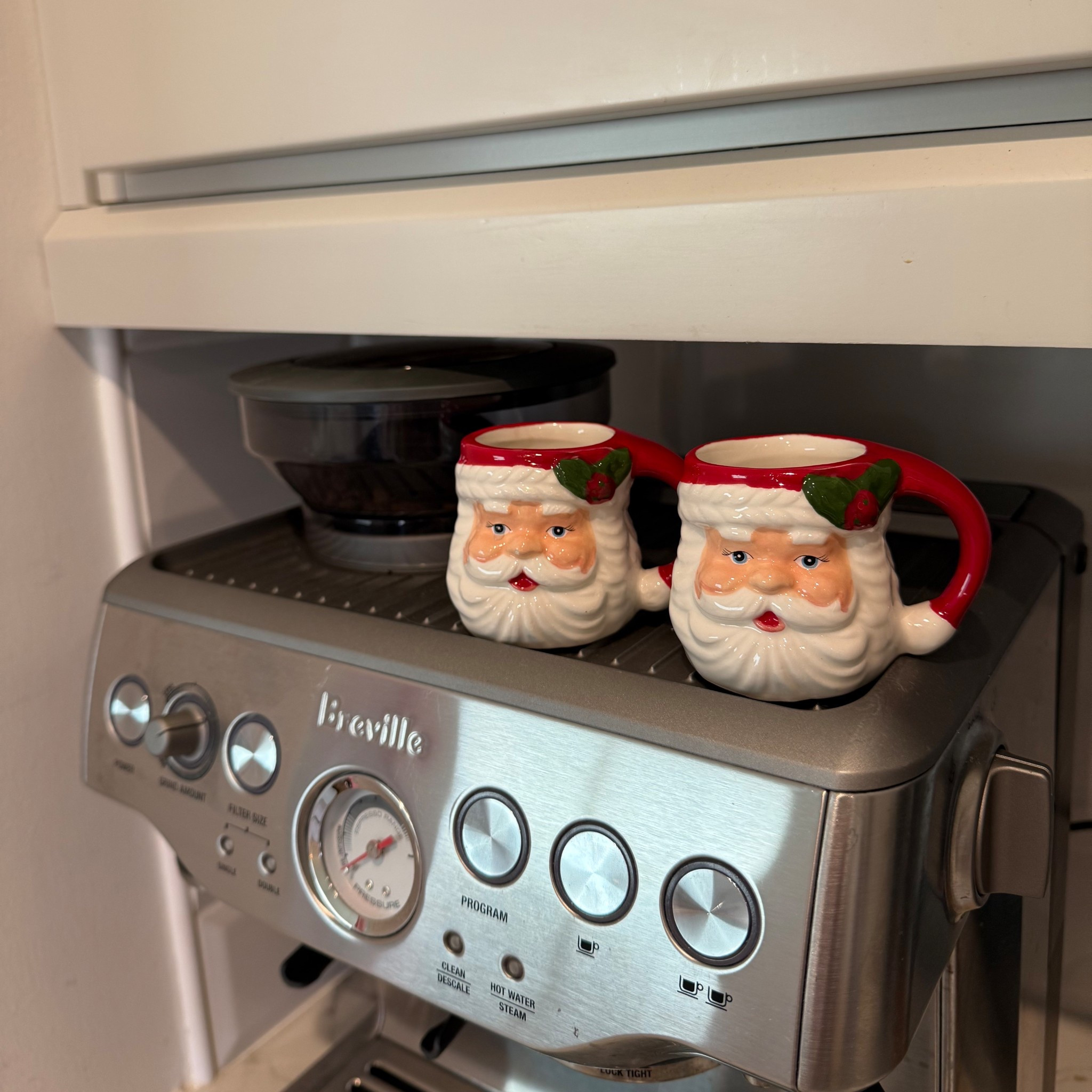 Santa espresso cups!❤️🎅

Santa decor | holiday | Christmas decor | festive espresso cups | winter espresso cups | 

#LTKHome #LTKHoliday