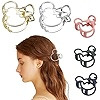 5PCS Vintage Metal ABS Resin Hair Claw Clips, Hollow Non-slip Hair Accessories for Women and Girl... | Amazon (US)