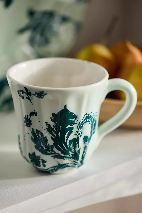 Botanical Silhouette Mug | Anthropologie (US)