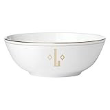 Lenox Federal Gold Block Monogram Dinnerware Placesetting Bowl, L | Amazon (US)