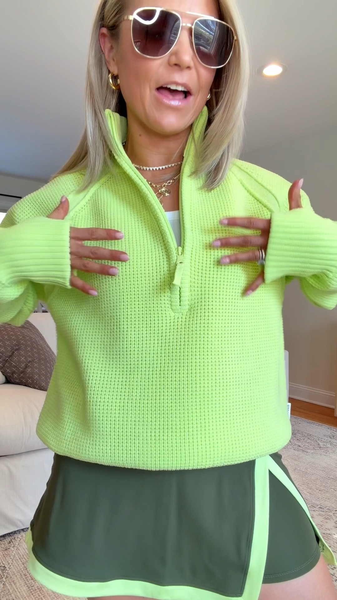 This Aerie sweater just launched and I couldn’t order it fast enough! The prettiest spring colors, soft fabric that is stretchy and so comfy!!


Spring outfits, spring style, casual outfits, aerie finds, loungewear, petite fashion, midsize fashion, spring sweater

#LTKspringtrends #LTKMidsize #LTKootd