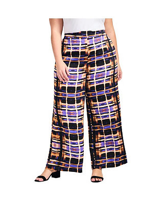 Women's Goldi Wide Leg Satin Pant | Macy's