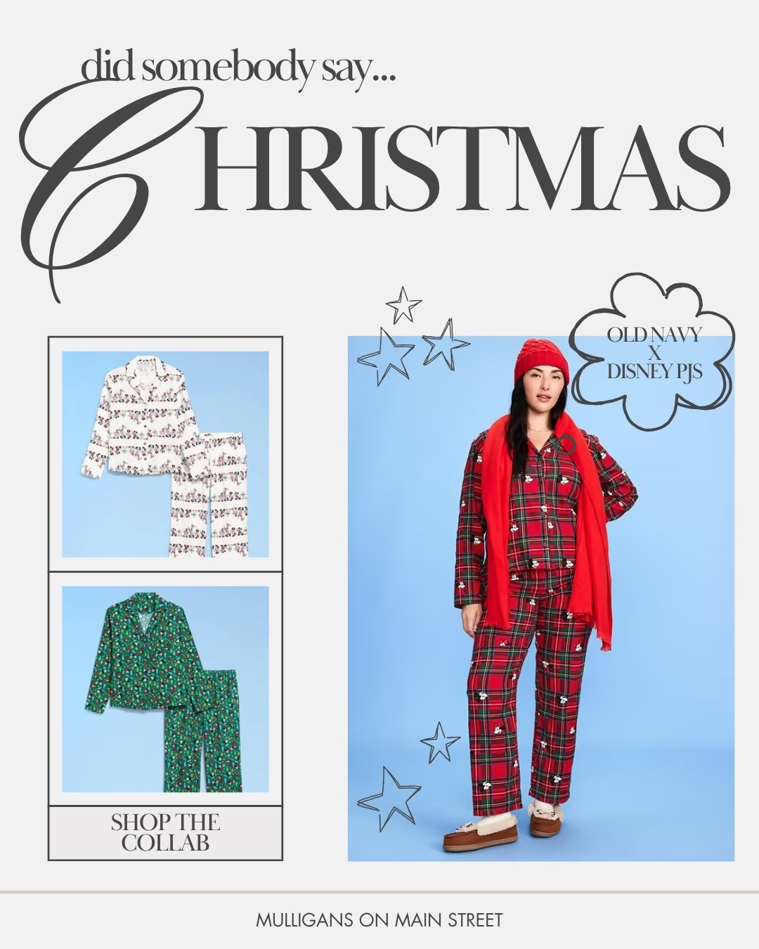 It’s time for Christmas pajamas! This might be my favorite Old Navy and Disney collab to date. I already bought the Mickey & Minnie plaid, and the best is that they come in petite, regular or tall. I can’t wait to put up my trees while wearing these! 

#Disney #Holidays #ChristmasPajamas #FamilyPajamas #DisneyMerch #OldNavy #ChristmasGifts #Pajamas #HappyHolidays 

#LTKPetite #LTKSeasonal #LTKFamily