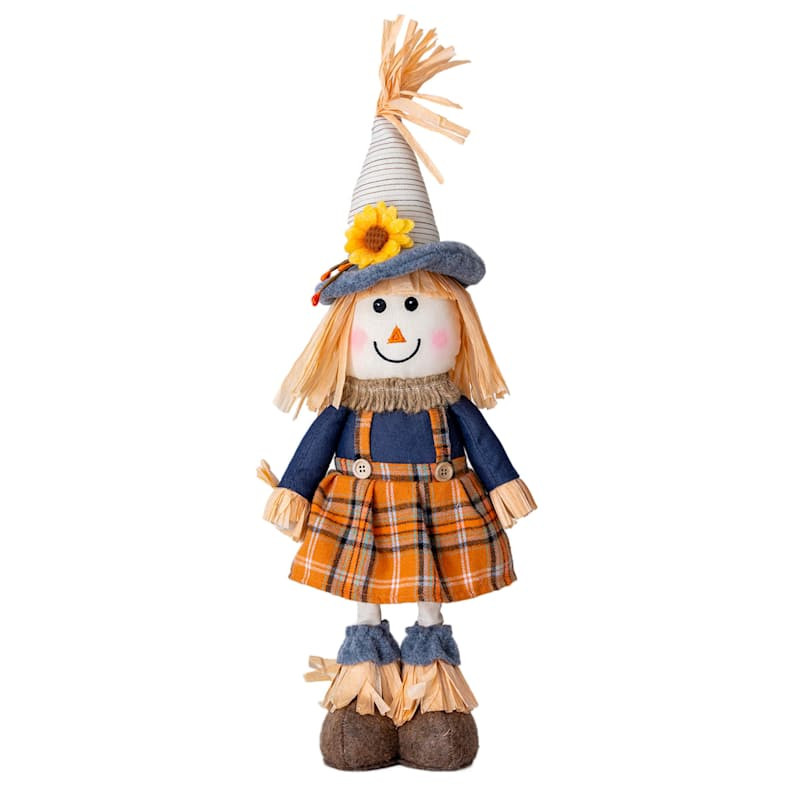 Fabric Standing Scarecrow with Mushroom, 18" | At Home