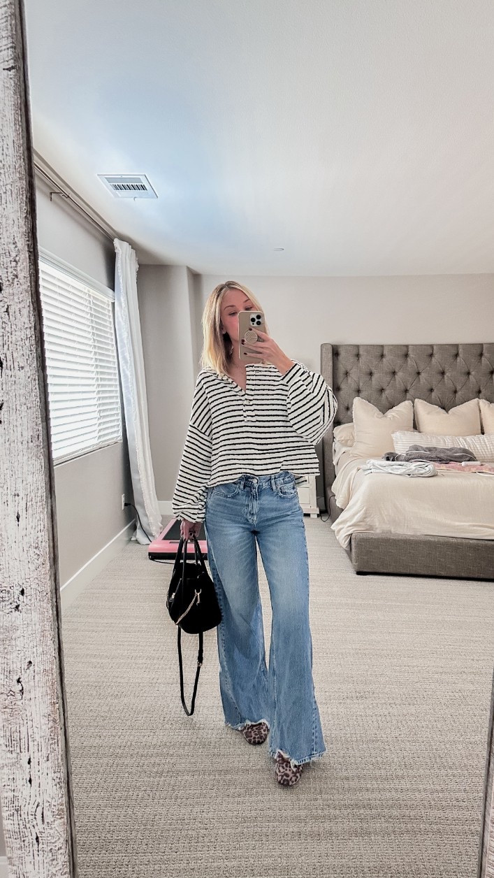 Stripes and leopard ootd 

#LTKStyleTip #LTKFindsUnder100 #LTKFindsUnder50