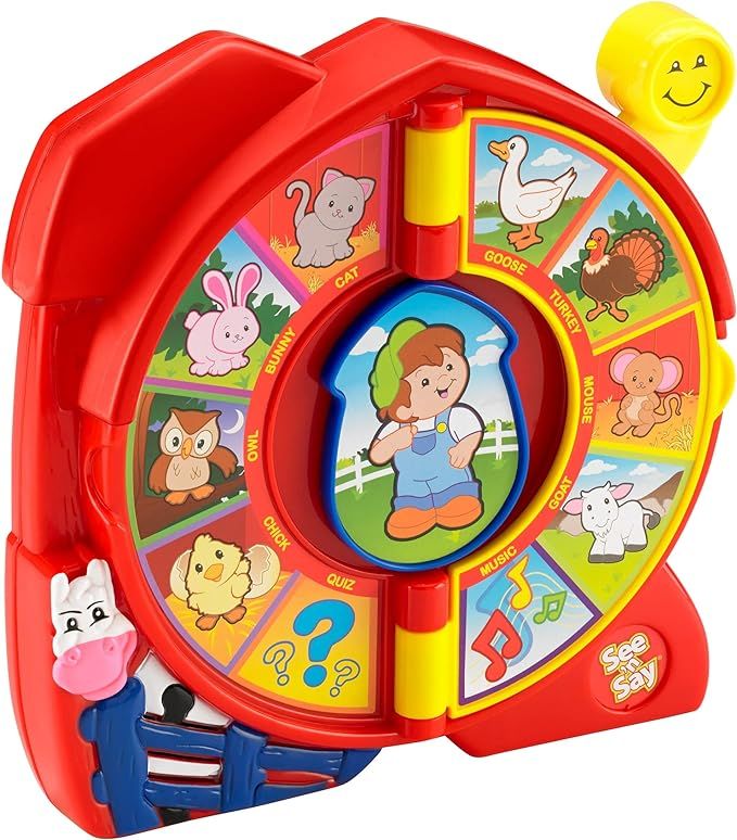 Fisher-Price Little People Toddler Learning Toy, See 'n Say The Farmer Says, Interactive-Game wit... | Amazon (US)