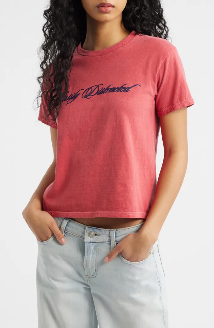 Distracted Relaxed Fit Cotton Graphic T-Shirt | Nordstrom