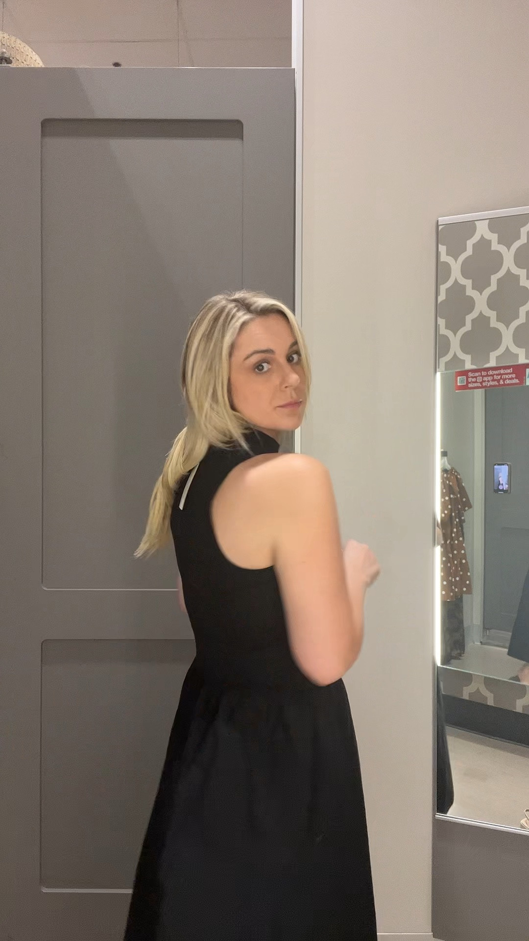 Target Tuesday with this beautiful black turtleneck sleeves dress Looks for less Affordable dress black dress Target fashion Target looks Target style Target finds #stylewithnosecrets Try on Dressing Room

#LTKVideo #LTKSeasonal #LTKStyleTip